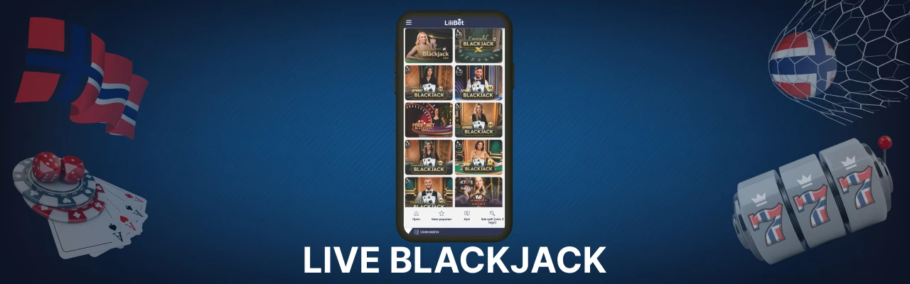 Live blackjack