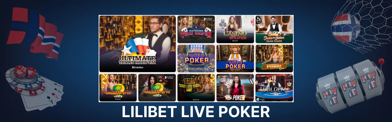 Live poker pâ lilibet