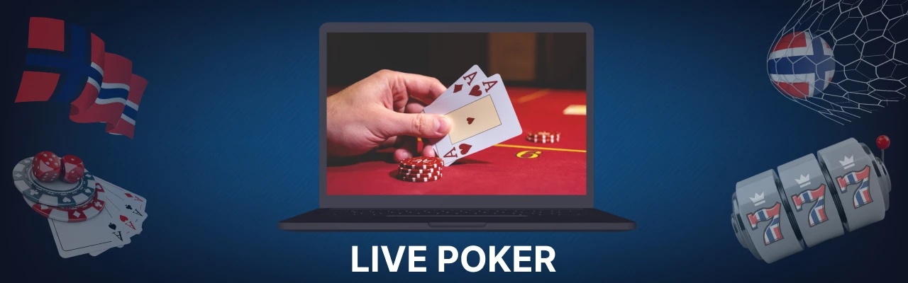 Spille live poker