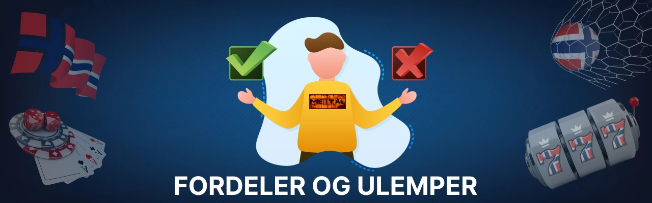 Fordeler og ulemper på spilleautomaten mental