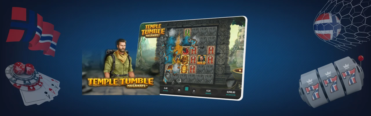 Spille spilleautomaten temple tumble megaways