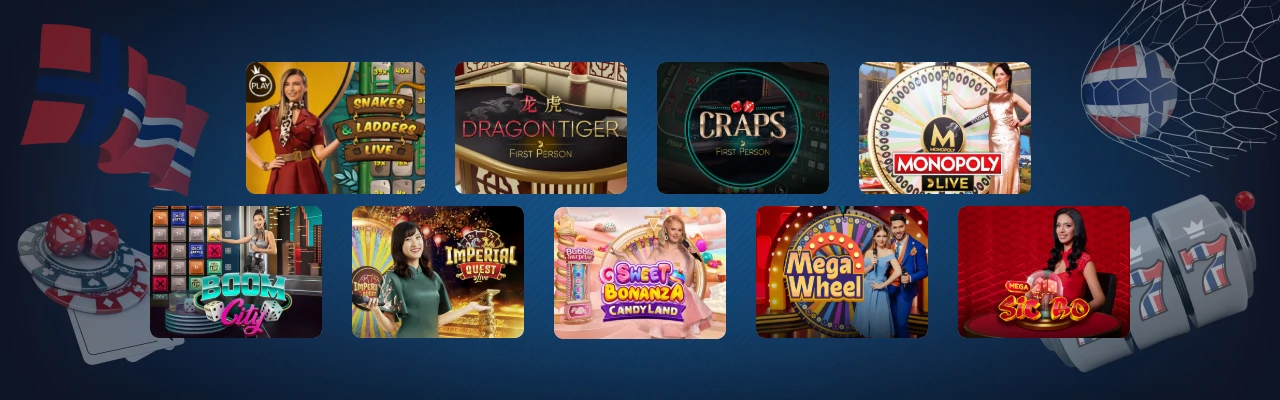 Gameshow pâ lilibet casino