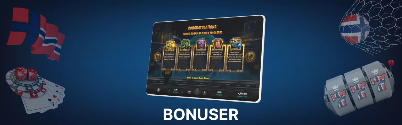 Bonusene på money train 3 slot
