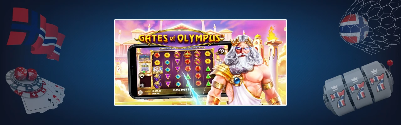 Spilleautomaten gates of olympus i norge