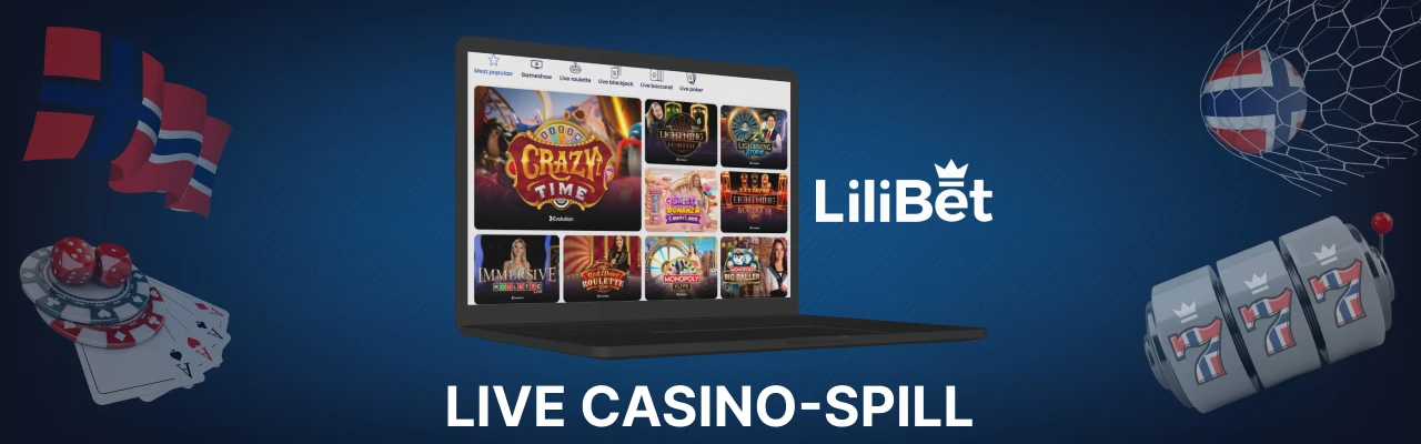 Live casino spill